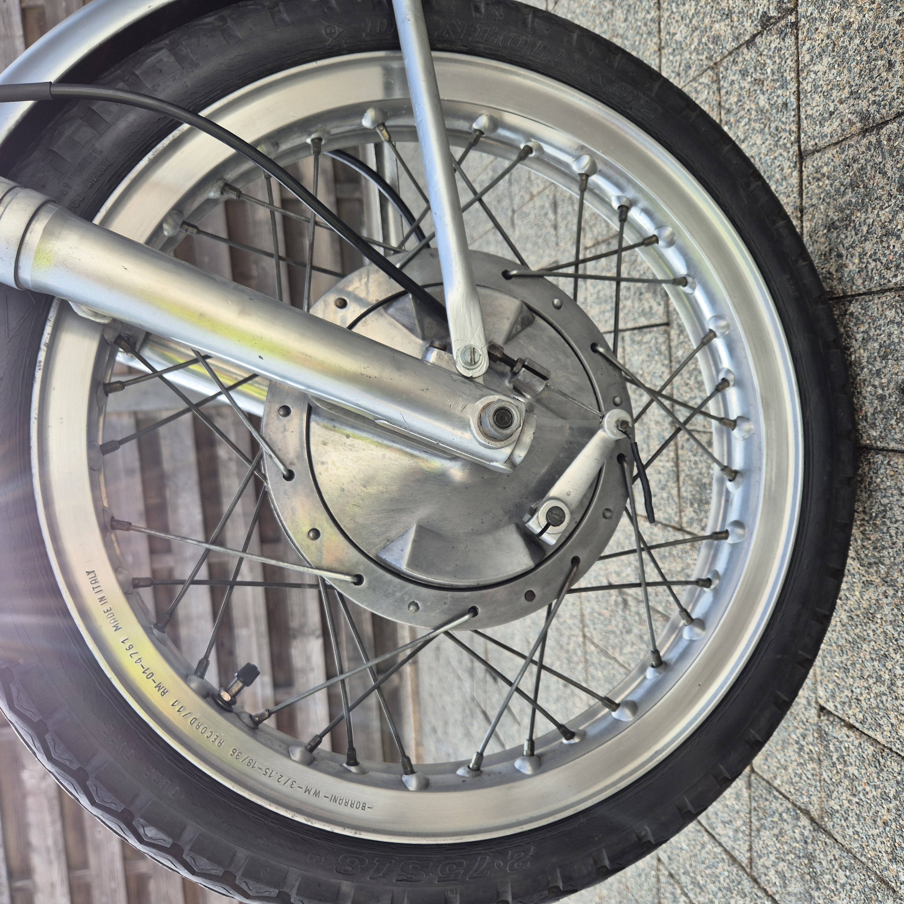 1970 Ducati Mark 3 Wide Case – Exemplaire impeccable avec jantes Borrani et carburateur Dell'Orto
